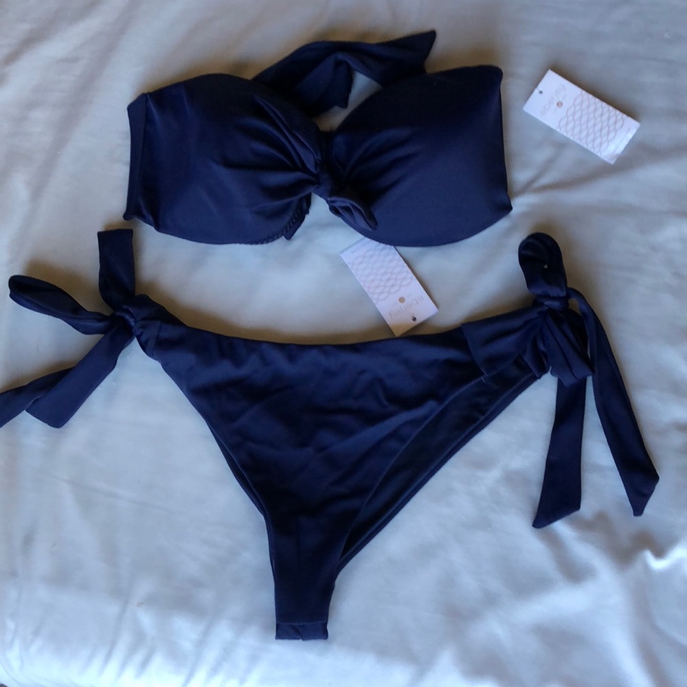 NWT Eberjey Cheeky Bandeau Bikini